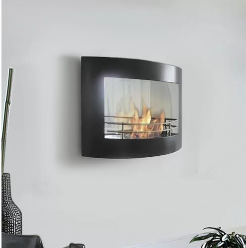 PURLINE Perseo Wall Mounted Bio Ethanol Fire PURLINE  - Size: 70cm H X 55cm W X 25cm D