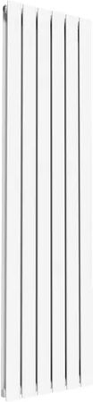 Belfry Heating Laney Vertical Flat Panel Radiator Belfry Heating Radiator Colour: White, Size: 180cm H x 45.2cm W x 6.1cm D  - Size: 61 cm H x 91 cm W