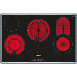 Siemens ET845FCP1D iQ300, Elektrokochfeld, 80 cm, Schwarz - Schwarz