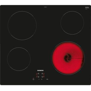 Vitro Tabell 60cm Siemens - ET61RBEB8E - Typ av kommando: Vid den främre designen: Utan ram - enkel zon - svart