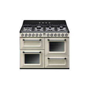 SMEG Danmark Smeg TR4110P1 - Gaskomfur Victoria creme