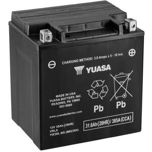 YUASA YUASA Konventionelt YUASA-batteri med syrepakke - YIX30L Vedligeholdelsesfrit AGM højtydende batteri