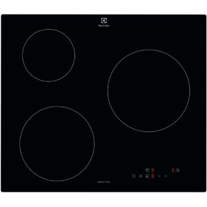 Electrolux cib60320ck placa de inducción 60cm 3 zonas de cocción negro