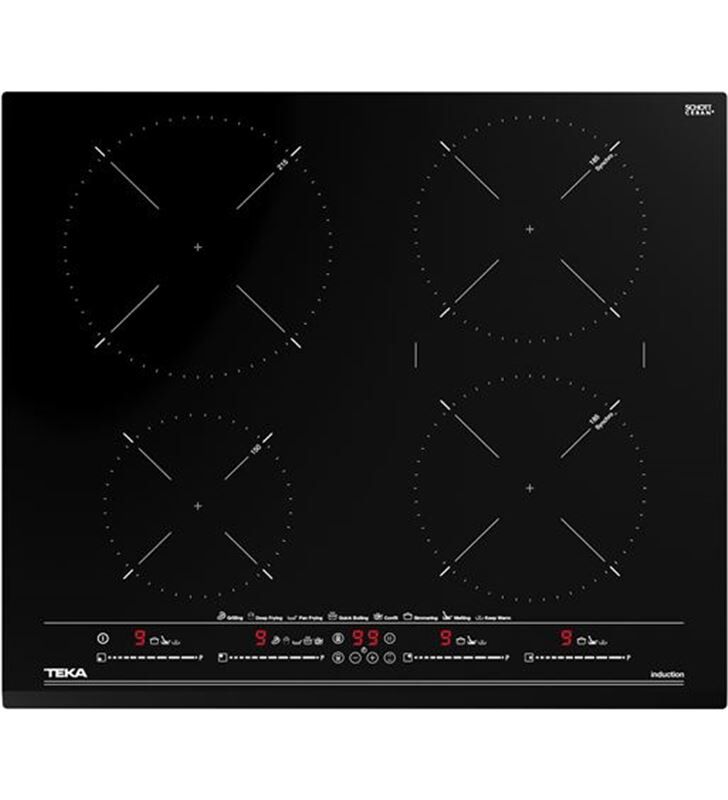 Teka 112500022 placa induccion izc 64630 bk mst 5f (4 + synchro) 60cm biselada front