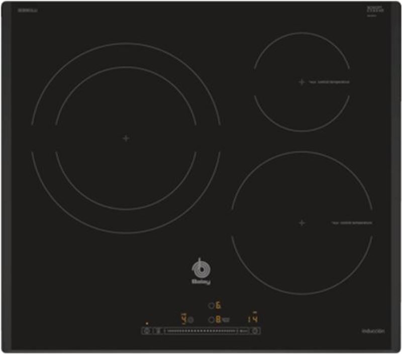 Balay 3eb965lu placa inducción independiente , 3 zonas bisel.