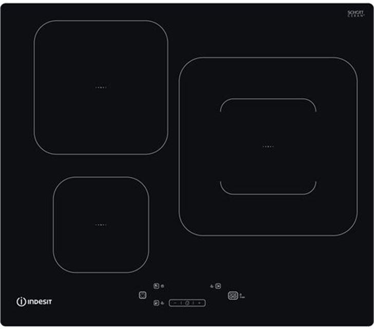 Indesit is 55q60 ne encimeras inducción vitrocerámicas inducción