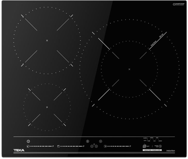 Teka 112510043 izc 63320 mss bk placa de inducción con zona xl 3zonas 32m negro
