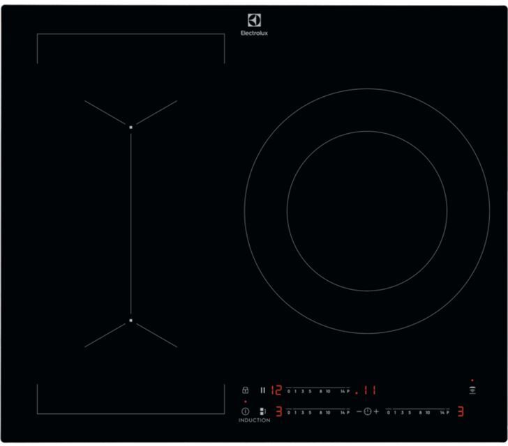 Electrolux liv63340ck encimera inducción 3 zonas negro