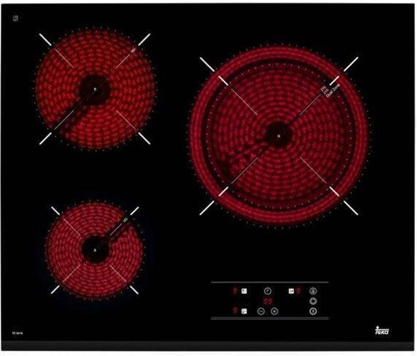 TEKA Placa de Vitrocerámica TEKA TZ6318 (Eléctrica - 60 cm - Negro)