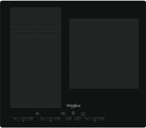 Whirlpool Placa de Inducción WHIRLPOOL SMC 603F/NE (Eléctrica - 59 cm - Negro)