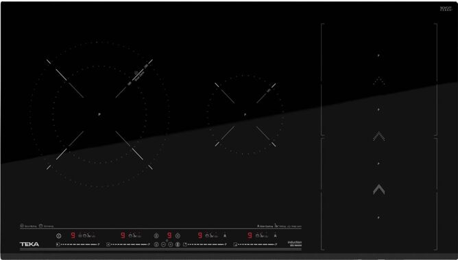 TEKA Placa Flex de Inducción TEKA IZS 96600 MSP (Eléctrica - 90 cm - Negro)