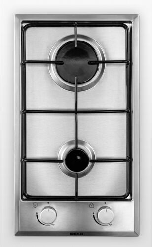 Beko Placa de Gas BEKO HDCG 32220 FX (Gas Butano-propano - 29 cm - Inox)