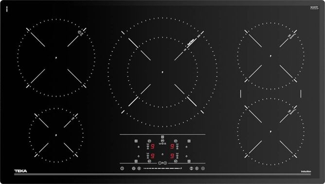 TEKA Placa Flex de Inducción TEKA IR 9530 (Eléctrica - 90 cm - Negro)