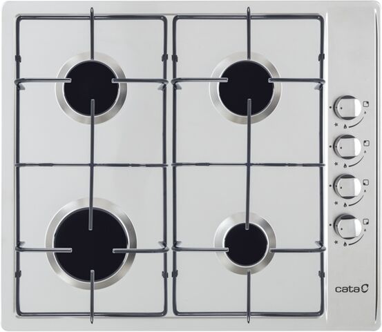 CATA Placa de Gas CATA GIB 6004 X (Gas Butano-propano - 58 cm - Inox)