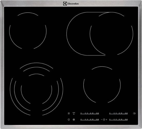 Electrolux Placa de Vitrocerámica ELECTROLUX EHF46547XK (Eléctrica - 57.6 cm - Negro)