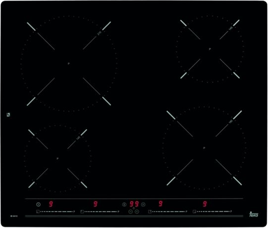 TEKA Placa de Inducción TEKA IB 6415 (Eléctrica - 60 cm - Negro)