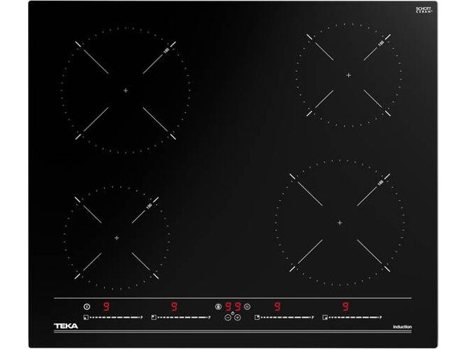 TEKA Placa de Inducción TEKA IBC 64010 BK MSS (Elétrica - 60 cm - Negro)