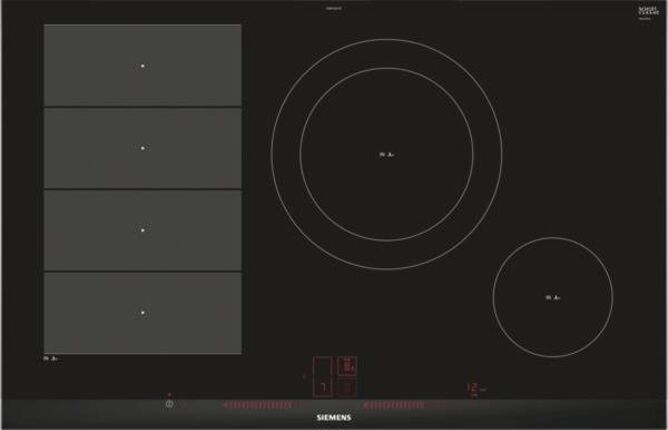 Siemens Placa Flex de Inducción SIEMENS EX875LEC1E (Eléctrica - 81.2 cm - Negro )