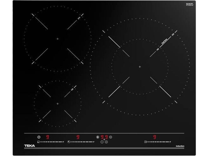 TEKA Placa de Inducción TEKA ITC 63320 BK MSS (Eléctrica - 60.6 cm - Negro)