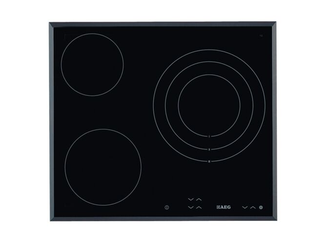 AEG Placa de Vitrocerámica AEG HK623020FB (Eléctrica - 59 cm - Negro)