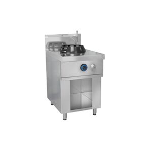 GGM GASTRO - Cuisinière wok à gaz - 14 kW - 1 zone de cuisson - incl. 1 mini colonne d'eau