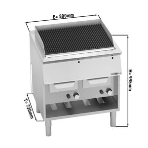 GGM GASTRO - Grill à eau à gaz - 18 kW