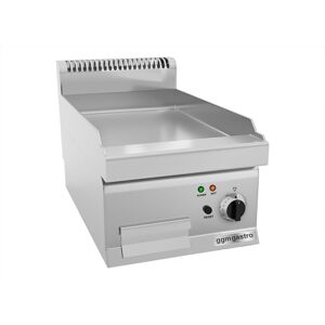 GGM Gastro - Plancha electrique - 3,6 kW - Lisse Argent