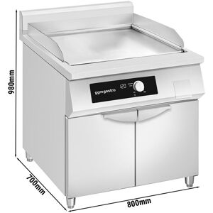 GGM Gastro - Plaque de cuisson a induction - 10 kW - Lisse