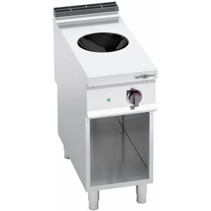 GGM Gastro - Wok a induction - 5 kW Argent