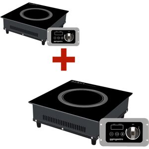 GGM GASTRO - (2 pièces) Cuisinière à induction - 3,5 kW - Encastrable