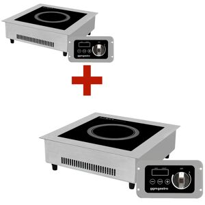 GGM GASTRO - (2 pièces) Cuisinière à induction - 3,5 kW - Encastrable