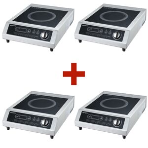 GGM GASTRO - 4 pièces) cuisinière à induction - 3,5 kW