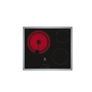 Balay 3EB715XR - Vitrocéramique - 3 plaques de cuisson - Niche - largeur : 56 cm - profondeur : 49 cm - avec garnitures en acier inoxydable - noir - Publicité