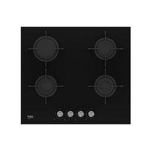 Beko hilg 64220 s plaque intégré cuisinière à gaz noir - Publicité