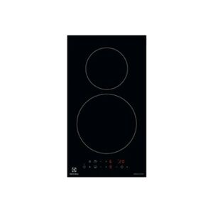 Electrolux Domino LIT30230C - Table de cuisson à induction - 2 plaques de cuisson - Niche - largeur : 27 cm - profondeur : 49 cm - noir - Publicité