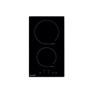 Beldeko Plaque induction Domino 3300 W 2 foyers avec minuterie Noir - Publicité