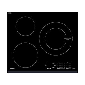 SAUTER Table De Cuisson Induction Verre Vitrocéramique 3 Foyers Usage Non Intensif Sauter