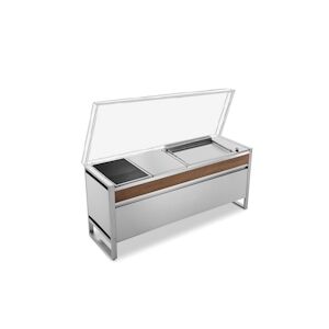 PLANET Table de Fermée Cuisson OASI183+OASI60ELEC+Table Induction PLANET