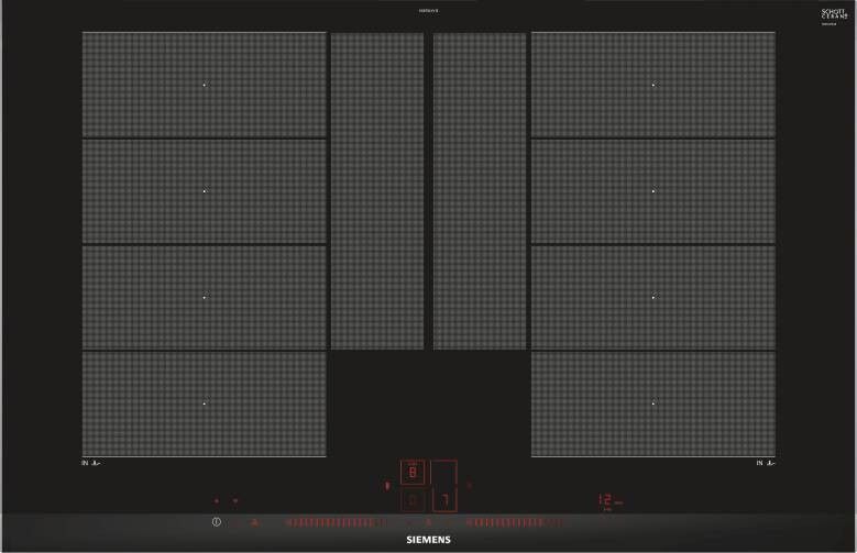 Notice d'utilisation, manuel d'utilisation et mode d'emploi SIEMENS EX875LYV1E TABLE 2FLEXINDUC+ 80CM 4F HC DLS PROFILS SIEMENS   