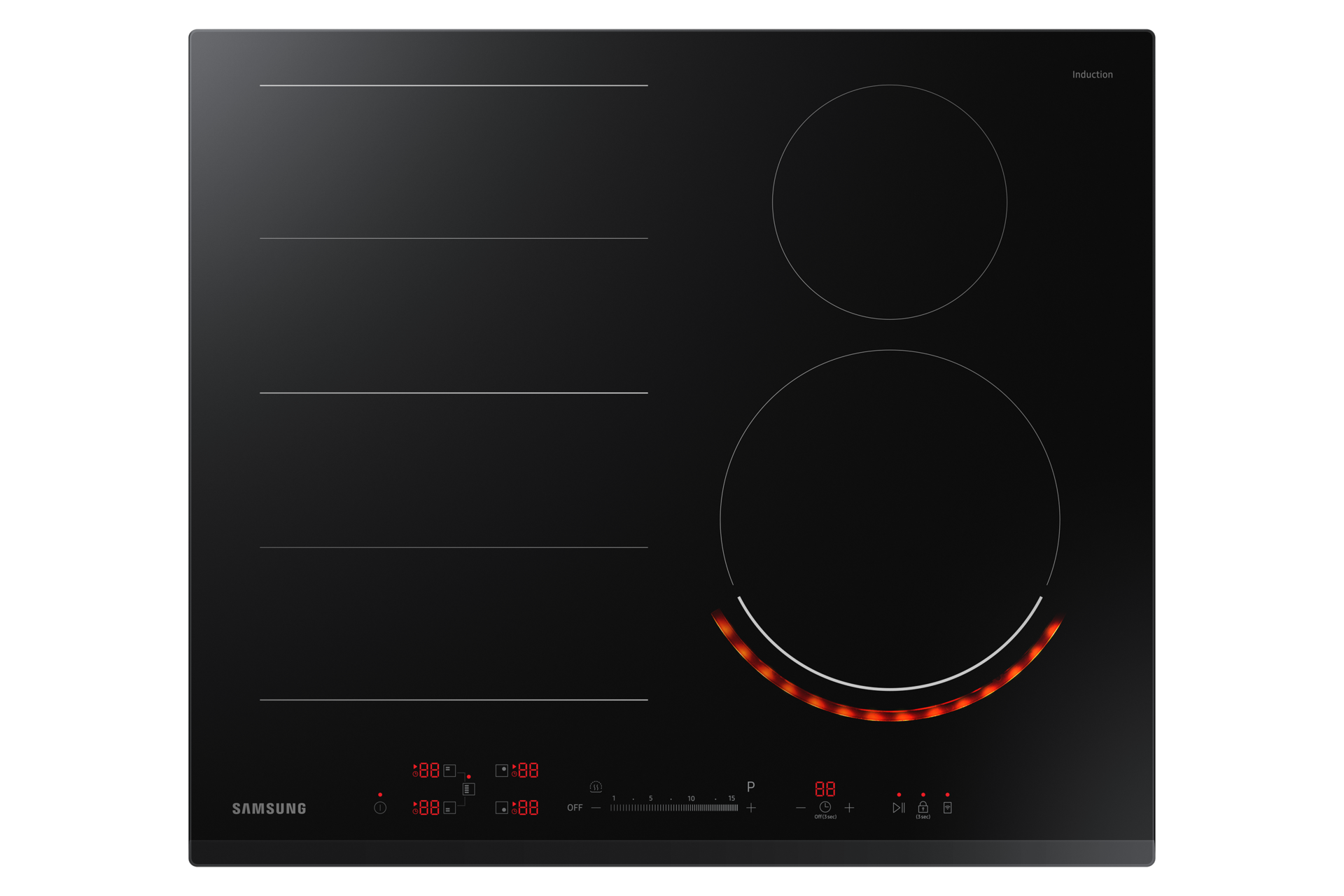 Notice d'utilisation, manuel d'utilisation et mode d'emploi Samsung Table a induction connectee 4 foyers NZ64N7777GK   