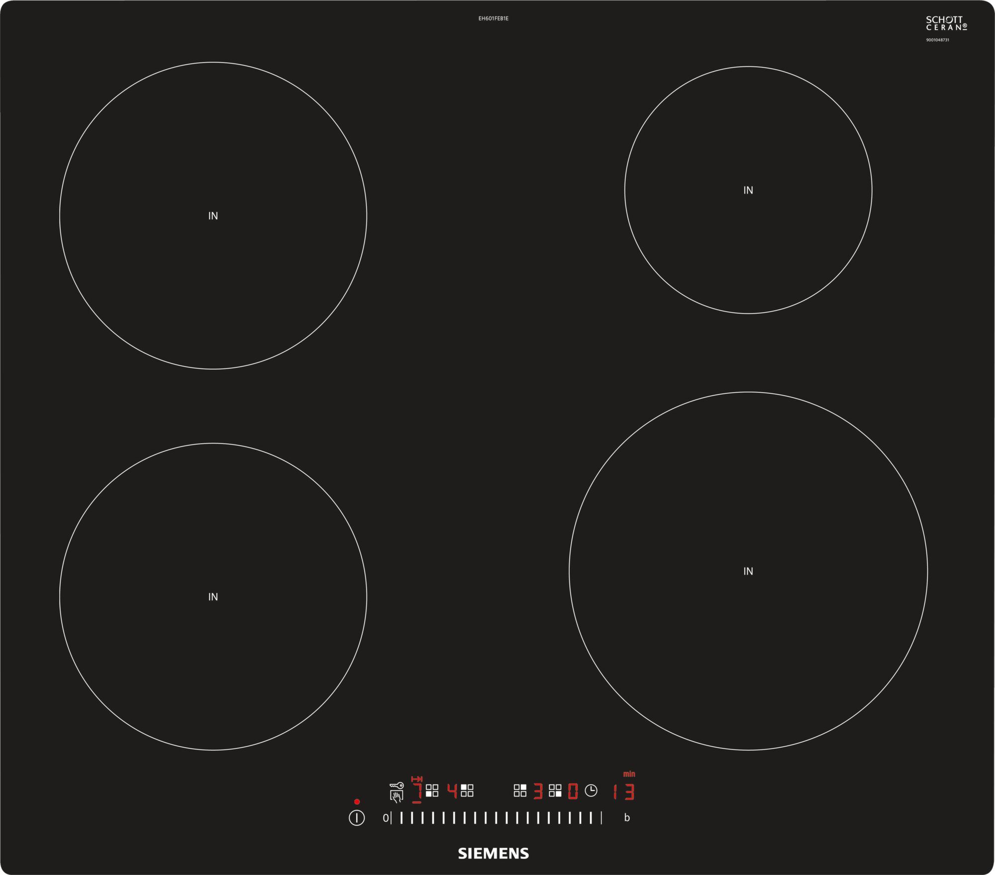 Siemens iQ100 EH601FEB1E 60cm Induction Hob