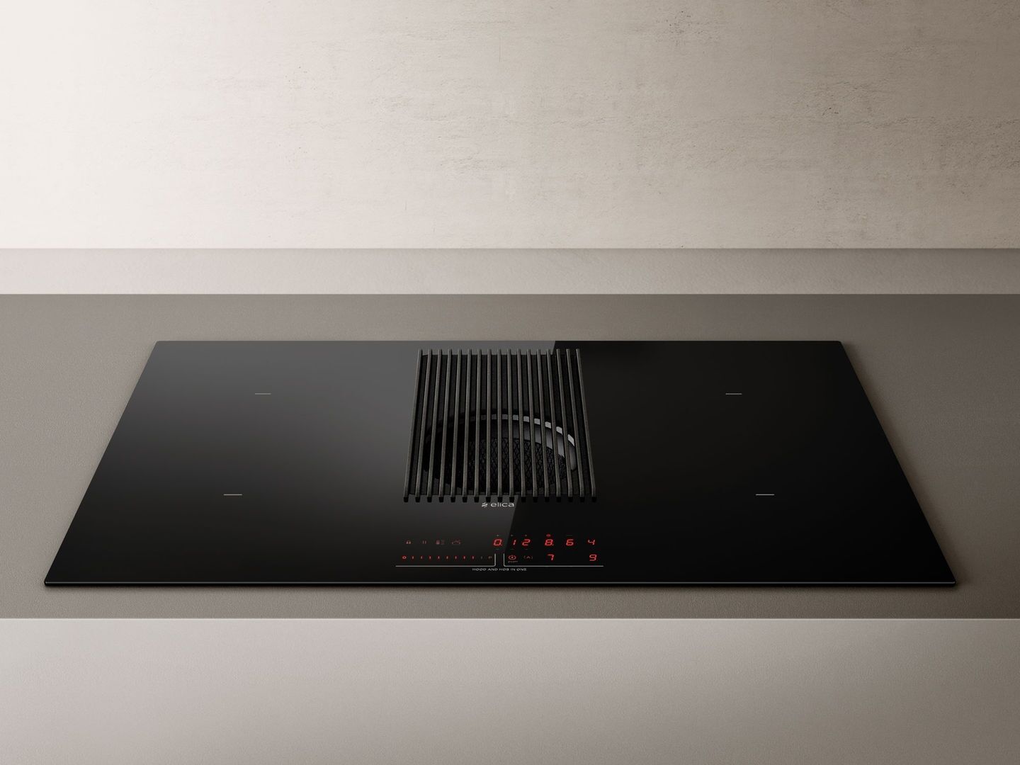 Elica NIKOPRIMEDUCTBL Nikolatesla Prime Induction Hob Black-Duct Out