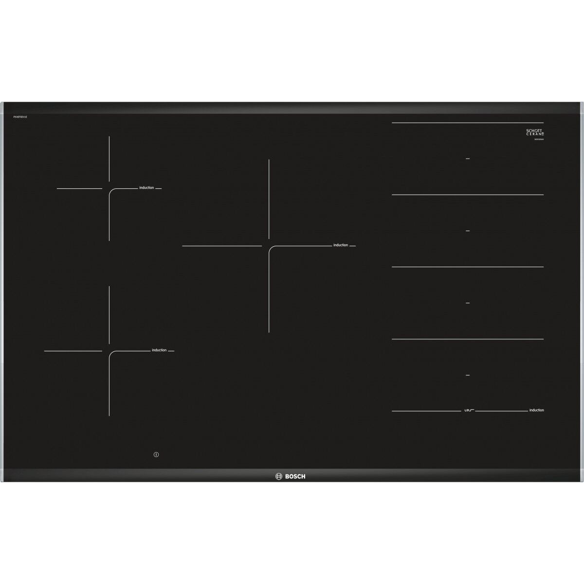 Bosch PXV875DV1E Flex Induction Hob