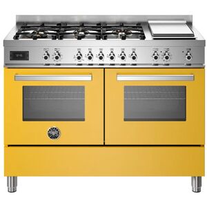 Ⓜ️🔵🔵🔵 BERTAZZONI PRO126G2EGIT - Piano cottura con 6 fuochi a gas, Serie Professional, G