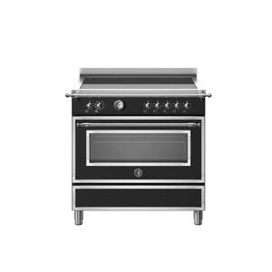 Ⓜ️🔵🔵🔵 BERTAZZONI HER95I1ENET - Cucina con piano induzione, 90 cm, NERO OPACO, forno ele