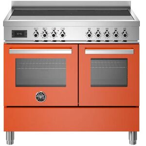 Ⓜ️🔵🔵🔵 BERTAZZONI PRO105I2EART - Piano cottura a Induzione, Serie Professional, Arancion