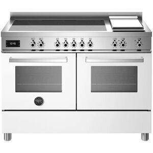 Ⓜ️🔵🔵🔵 BERTAZZONI PRO125I2EBIT - Piano cottura a Induzione, Serie Professional, Bianco,