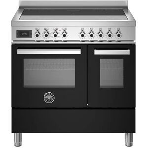 Ⓜ️🔵🔵🔵 BERTAZZONI PRO95I2ENET - Piano cottura a Induzione, Serie Professional, Nero, Dop