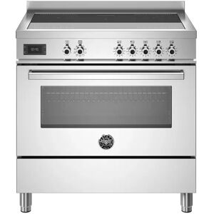 Ⓜ️🔵🔵🔵 BERTAZZONI PRO95I1EXT - Cucina con piano induzione, 90 cm, INOX, forno elettrico,