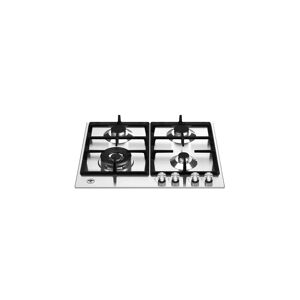 Ⓜ️🔵🔵🔵 LA GERMANIA P604LLAGX - Piano cottura inox, 4 fuochi gas, wok laterale, 60 cm